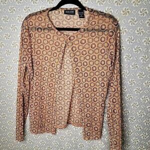 Vintage 90s Y2k New & Company long sleeve fairycore shirt